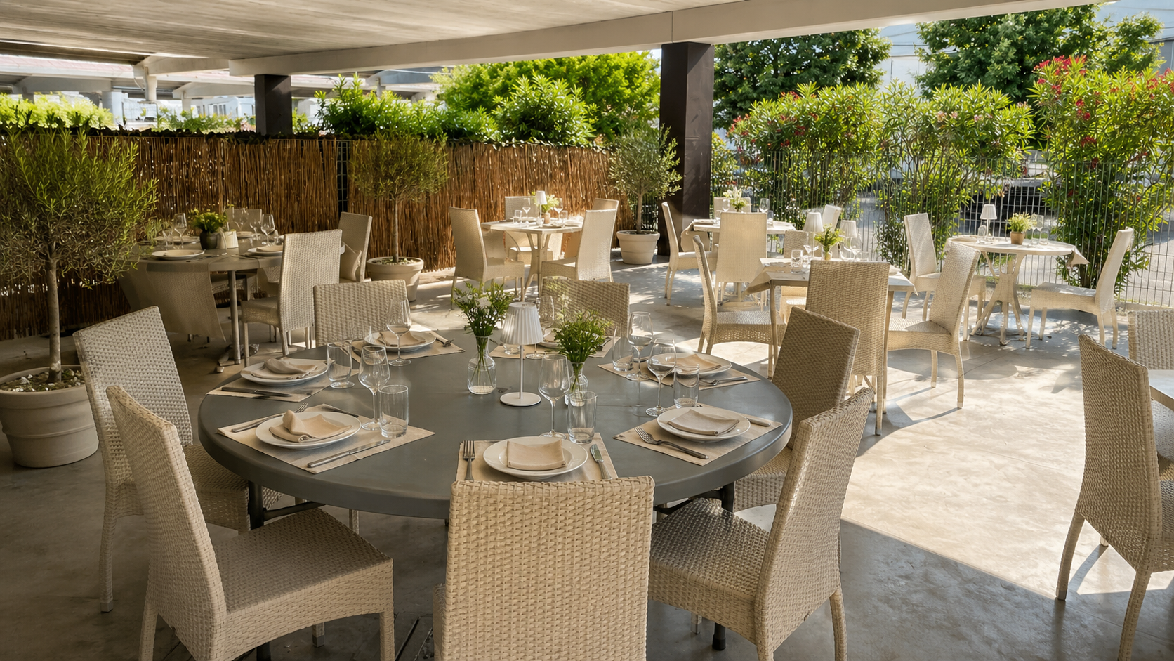 Ristorante Oasi Beach di giorno